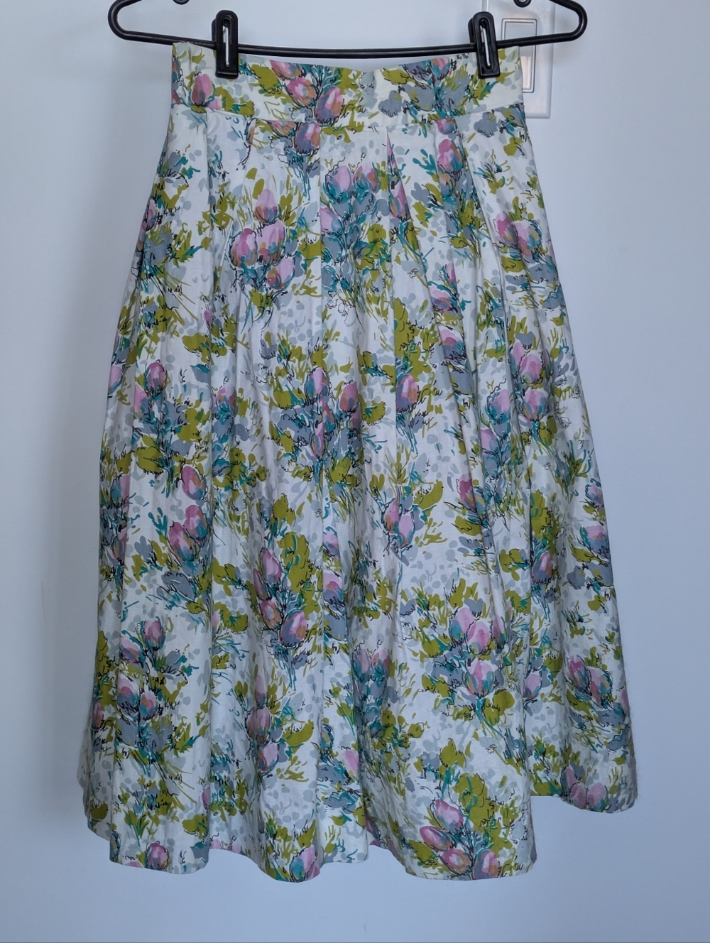 Vintage Floral Skirt